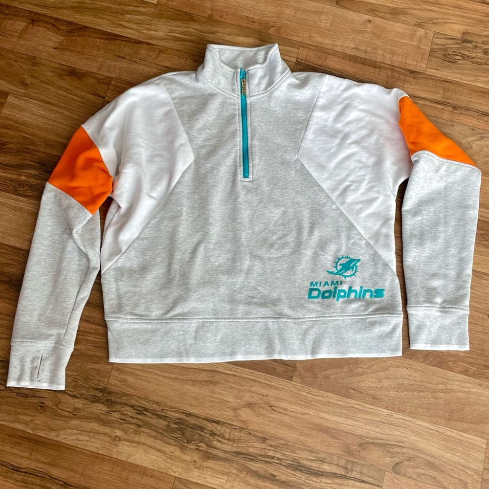 Women’s Miami Dolphins quarter zip